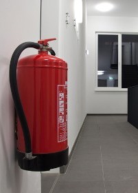 Red Fire Extinguisher - Fire Extinguishers